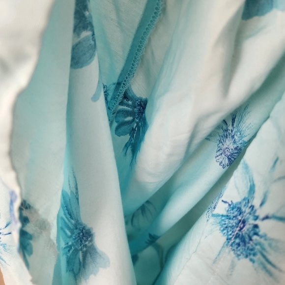 XOXO x VINTAGE 90's floral maxi dress‎ keyhole cut out size 7 - Picture 8 of 10